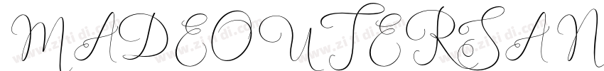 MADEOUTERSANS BOLD字体转换